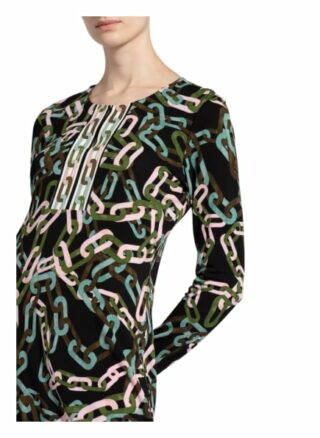 Diane Von Furstenberg Jerseykleid Reina, Schwarz