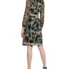 Diane Von Furstenberg Wickelkleid Gala aus Seide, Schwarz
