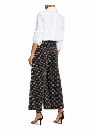Dolce&Gabbana Culotte mit Seide, Schwarz