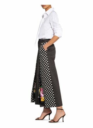 Dolce&Gabbana Culotte mit Seide, Schwarz