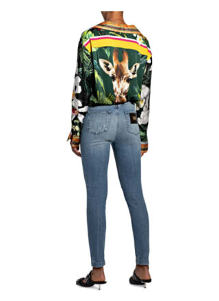 Dolce&Gabbana Destroyed Jeans, Blau