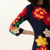 Dolce&Gabbana Kleid mit 3/4-Arm, Rot