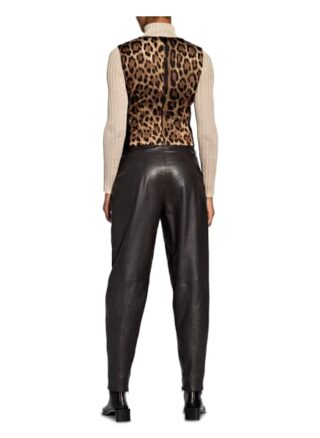 Dolce&Gabbana Lederhose, Braun