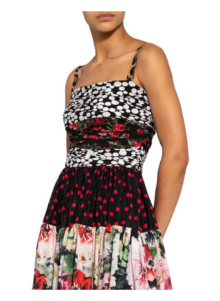 Dolce&Gabbana Seidenkleid, Schwarz
