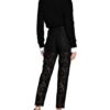 Dolce&Gabbana Spitzenhose, Schwarz