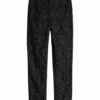 Dolce&Gabbana Spitzenhose, Schwarz
