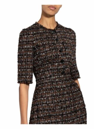 Dolce&Gabbana Tweed-Kleid, Beige