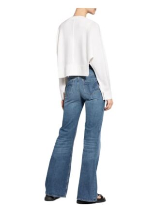 Dorothee Schumacher Flared Jeans, Weiß