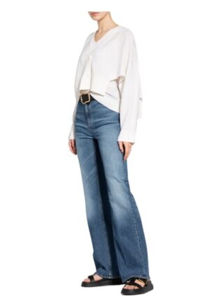Dorothee Schumacher Flared Jeans, Weiß