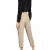 Dorothee Schumacher Hose mit Leinen, Beige