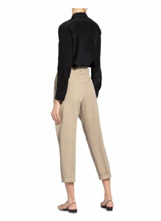 Dorothee Schumacher Hose mit Leinen, Beige