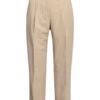 Dorothee Schumacher Hose mit Leinen, Beige