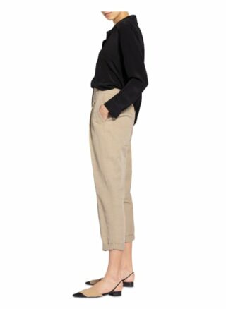 Dorothee Schumacher Hose mit Leinen, Beige