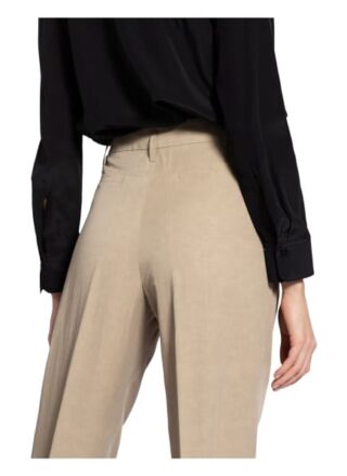 Dorothee Schumacher Hose mit Leinen, Beige