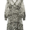 Dorothee Schumacher Kleid Shimmering Flower, Grau