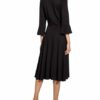 Dorothee Schumacher Kleid mit 3/4-Arm, Schwarz