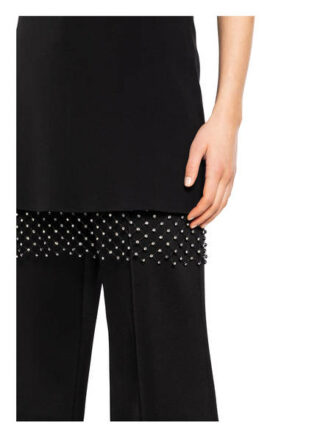 Dorothee Schumacher Kleid mit Schmucksteinbesatz, Schwarz