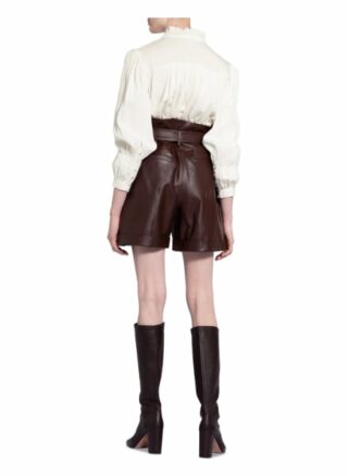 Dorothee Schumacher Ledershorts, Braun