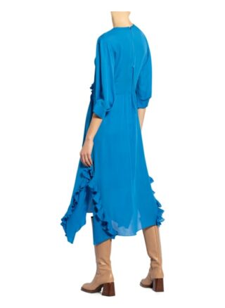 Dorothee Schumacher Seidenkleid, Blau