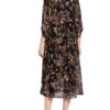 Drykorn Kleid Joyee mit 3/4-Arm, Schwarz