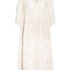 Drykorn Kleid Joyee mit 3/4-Arm, Weiß