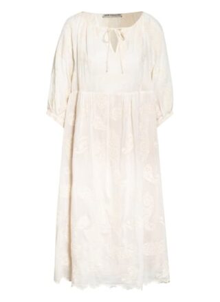 Drykorn Kleid Joyee mit 3/4-Arm, Weiß