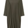 Drykorn Kleid Tilesa mit 3/4-Arm, Grün