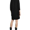 Drykorn Kleid Tilesa mit 3/4-Arm, Schwarz