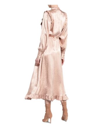 Essentiel Antwerp Jacquard-Kleid Zanel, Beige