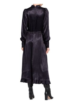Essentiel Antwerp Jacquard-Kleid Zanel, Schwarz