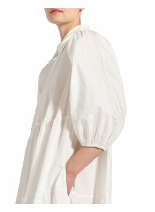Essentiel Antwerp Kleid mit 3/4-Arm, Weiß