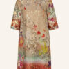 Etro Jacquard-Kleid mit Seide und 3/4-Arm, Rot
