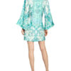 Etro Seidenkleid, Blau
