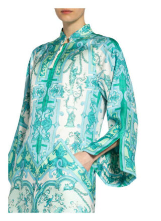 Etro Seidenkleid, Blau