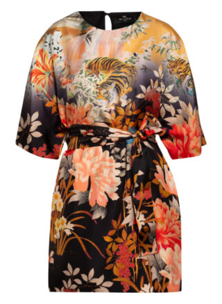 Etro Seidenkleid, Orange