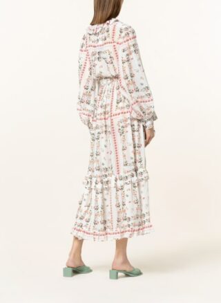 Etro Seidenkleid, Weiß