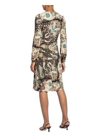 Etro Wickelkleid, Schwarz