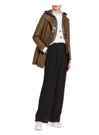 Fay 2-in-1-Regenjacke mit Steppweste, Grün