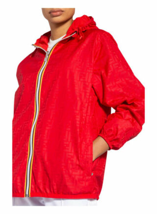 Fendi Windjacke zum Wenden, Rot