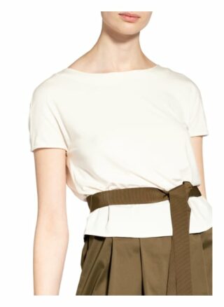 Ffc Kleid im Materialmix, Beige