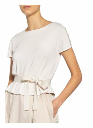 Ffc Kleid im Materialmix, Beige