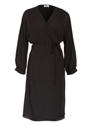 Filippa K Wickelkleid Willa, Schwarz