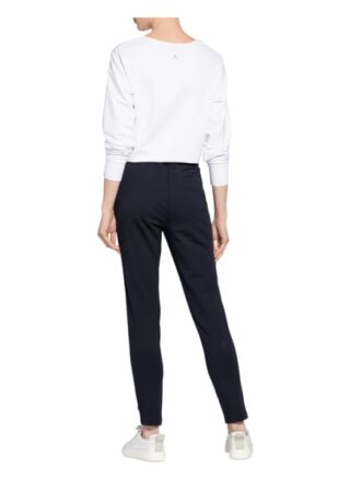 Fire+Ice Sweatpants Thea mit Galonstreifen, Blau