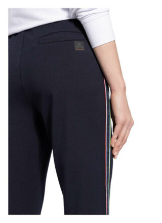 Fire+Ice Sweatpants Thea mit Galonstreifen, Blau