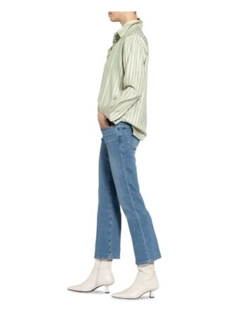 Frame Denim 7/8-Jeans Le Cropped Mini Boot, Blau
