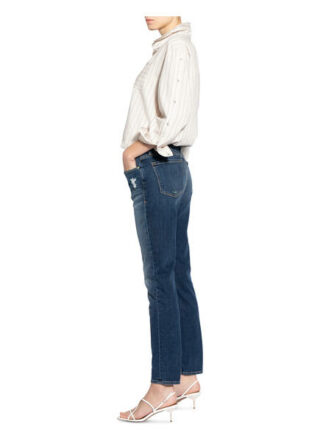Frame Denim Jeans Le Garçon, Blau
