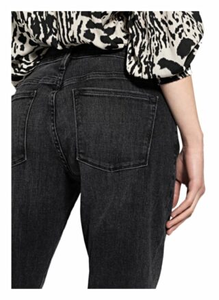 Frame Denim Jeans Le Garcon, Schwarz