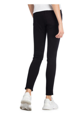 Frame Denim Skinny Jeans Le Color, Schwarz