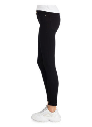 Frame Denim Skinny Jeans Le Color, Schwarz
