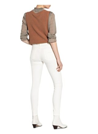Frame Denim Skinny Jeans Le High Skinny, Weiß